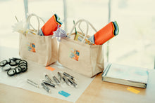 Afbeelding in Gallery-weergave laden, Strandtas papieren bloemen