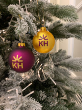 Afbeelding in Gallery-weergave laden, Kerstbal luxe KH logo