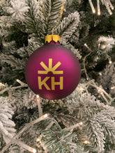 Afbeelding in Gallery-weergave laden, Kerstbal luxe KH logo