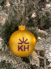 Afbeelding in Gallery-weergave laden, Kerstbal luxe KH logo