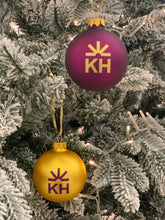 Afbeelding in Gallery-weergave laden, Kerstbal luxe KH logo