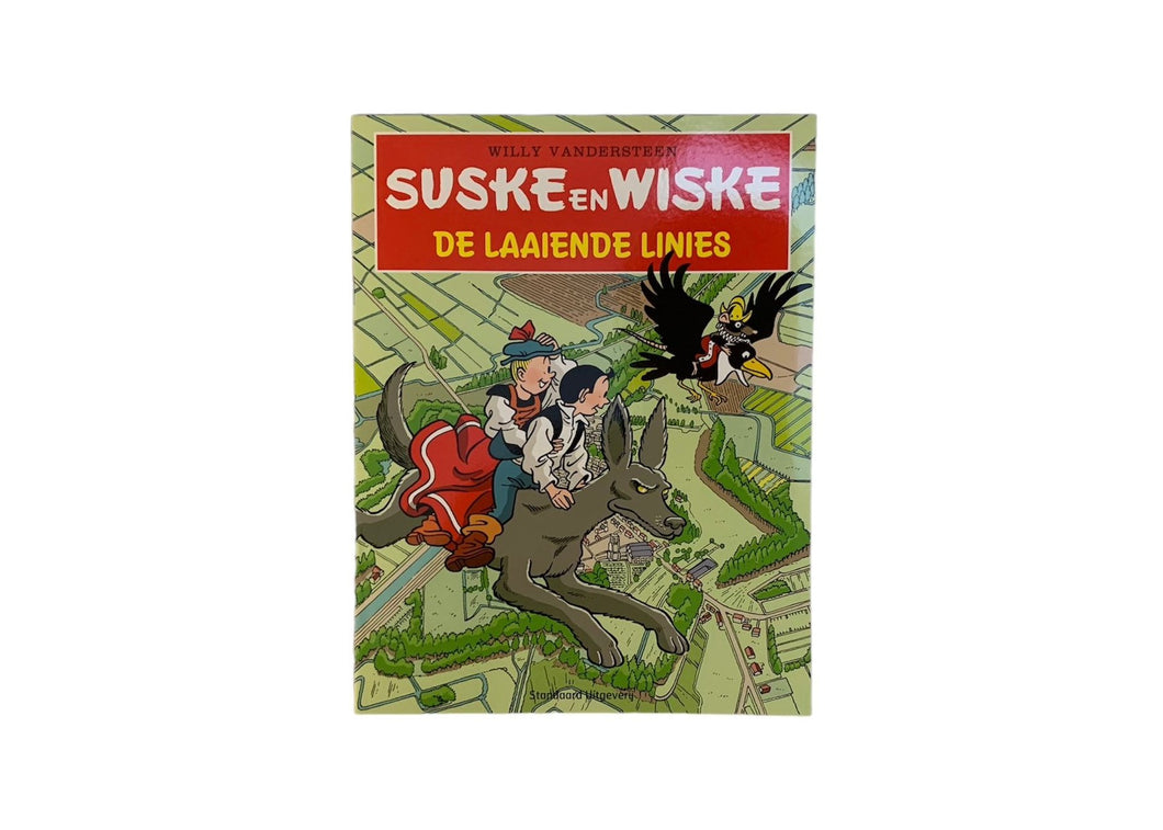Strip Suske & Wiske 'De laaiende linies'